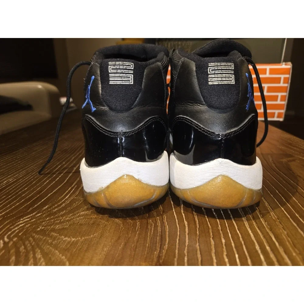 2009 Air Jordan 11 Retro Space Jam 6Y 378038-041 No Insoles